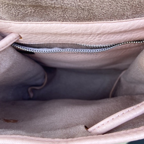 Free People Josie Lt Pink Vegan Leather back pack small size for the min… - Picture 8 of 14